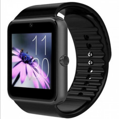 Smart Watch GT08 Touch Screen compatibil Android/Apple - Negru - NEW! foto