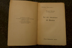 La vie amoureuse de Danton de Georges Lecomte Ed. Ernest Flammarion 1927 foto