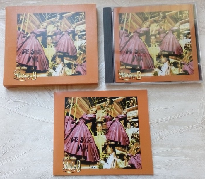 CD ORIGINAL COL LEGNO: DENYS BOULIANE &amp; SERIE B - UNE SOIREE BORIS VIAN (1997)