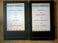 Eugen Ionescu ? Teatru {2 volume} foto