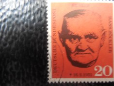 BERLIN WEST-HANS BOCKLER-Mi 197-NESTAMPILAT foto