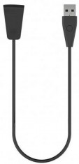 Cablu de incarcare pentru Fitbit Alta, USB (Negru) foto