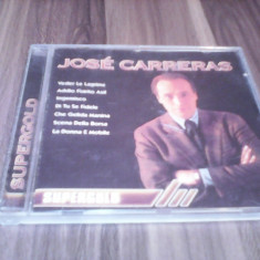 CD JOSE CARRERAS SUPERGOLD ORIGINAL STARE FOARTE BUNA