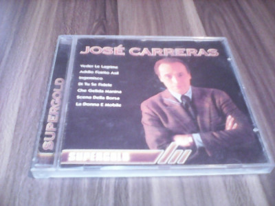 CD JOSE CARRERAS SUPERGOLD ORIGINAL STARE FOARTE BUNA foto