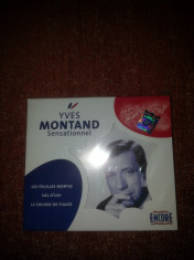 Yves Montand-Sensationnel-2004-Cd nou sigilat foto