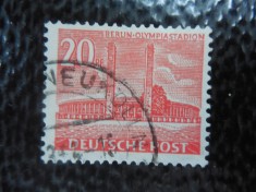 BERLIN WEST-CLADIRI-Mi 113-STAMPILAT foto
