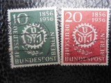 BERLIN WEST-UNIUNEA INGINERILOR GERMANI-MI 138/39-SERIE COMPLETA-STAMPILATA, Stampilat