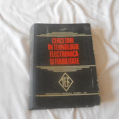 Cercetari in tehnologie electronica si fiabilitate, EDP, 1979