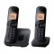 Telefon DECT Panasonic KX-TGC212FXB negru