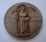 Medalie din bronz Benignitatis Humanae Finlandia Memor 61 grame anul 1935, Europa