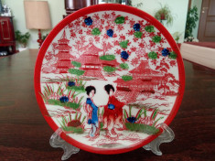 Farfurioara Decorativa Portelan Chinezesc MARUKU Made In Japan foto