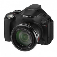 Canon PowerShot SX30 IS Negru - 14 MPx, zoom optic 35x, LCD rabatabil SH foto