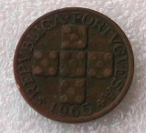 P2. Portugalia 20 centavos 1965 **, Europa