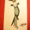 Ilustrata comica - Dans erotic - Tangoul ,circulat 1922