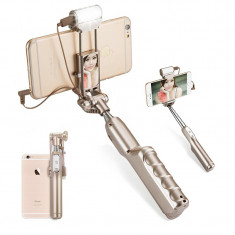 Selfie Stick For Android + iOS (Gold) foto