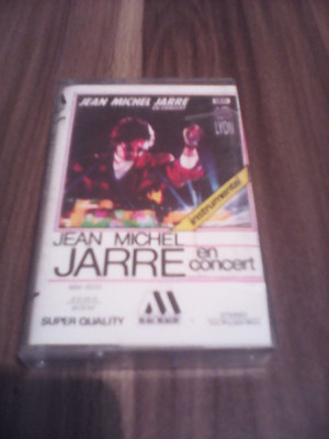 CASETA AUDIO JEAN MICHEL JARRE EN CONCERT ORIGINALA MAG MAGIC RARA!!!! foto