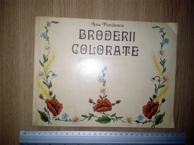CARTE ARTIZANAT - BRODERII COLORATE foto