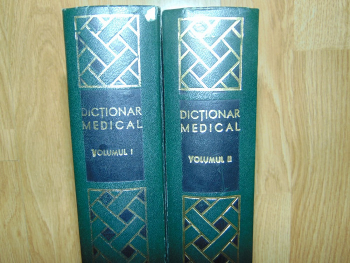 DICTIONAR MEDICAL -DR.P.SIMICI (VOL I-II) ANUL 1969