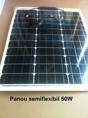 Panouri Solare Semiflexibile, panou solar fotovoltaic, rulote, opt. regulator foto