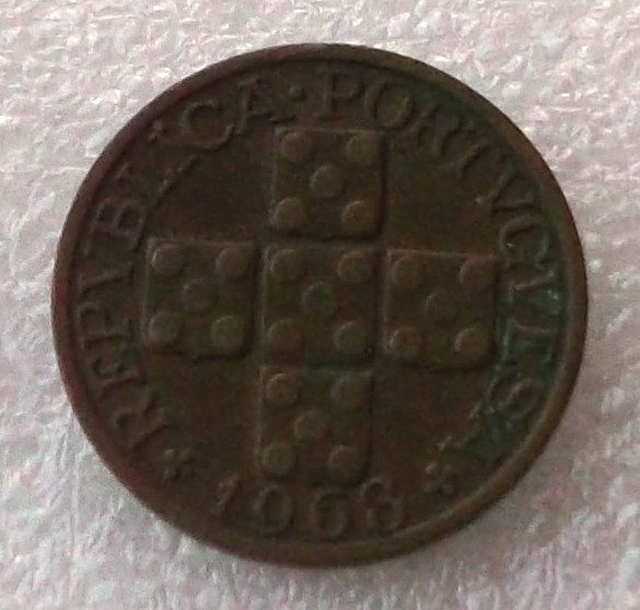 P2. Portugalia 20 centavos 1968 **
