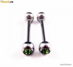 Pierce Piercing Limba Spranceana Nas Ureche Buric foto