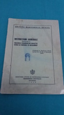 INSTRUC?IUNI GENERALE *FOLOSIREA PROGRAMELOR LA EXAMENUL DE BACALAUREAT*1936 foto