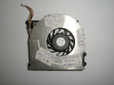 Ventilator cooler ASUS X51 X58 A9R A9P PACKARD BELL AJAX C3 MX456 UDQFLZH05DAS foto