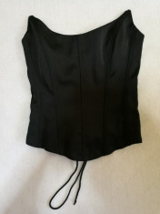 Corset negru din captusala marca H&amp;amp;M foto