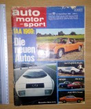 Cumpara ieftin ALBUM / CATALOG AUTO 1969 - AUTO MOTOR SPORT , BOGAT ILUSTRATA, 37 1/3, Alb