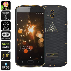 AGM X1 Rugged Smartphone (Gold) foto