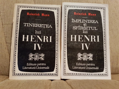 HENRI IV-HEINRICH MANN (2 VOL) foto