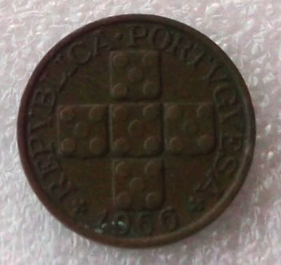 P2. Portugalia 20 centavos 1966 ** foto