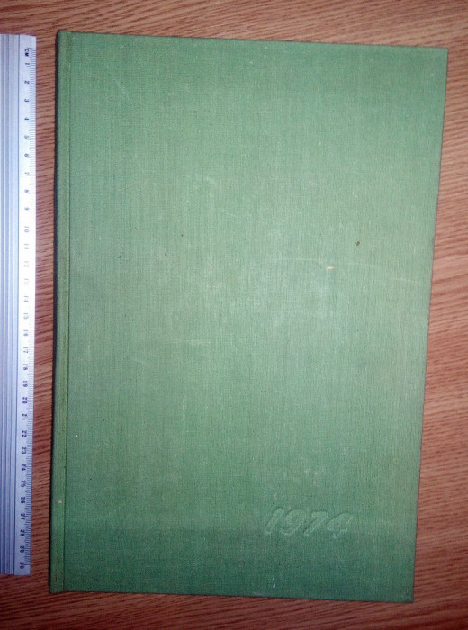 CALENDAR PERETE NEFOLOSIT 1974 - GHEORGHE PETRASCU