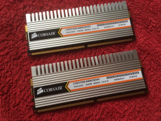 Memorie RAM desktop 2GB DDR2 ( 2 x 1GB ) Corsair CM2X1024-6400C5DHX ( 800 MHz ) foto