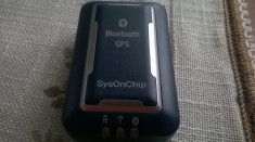 BLUETOOTH GPS SYS ON CHIP SMART BLUE MINI 2B17 FUNCTIONAL FARA INCARCATOR foto