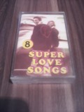 CASETA AUDIO VARIOUS-SUPER LOVE SONGS ORIGINALA EUROSTAR RARITATE!!!!, Pop