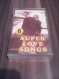 Cumpara ieftin CASETA AUDIO VARIOUS-SUPER LOVE SONGS ORIGINALA EUROSTAR RARITATE!!!!, Casete audio, Pop