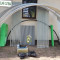 kit solar metalic fara sudura pentru legume 18 m lungime /4 m deschidere