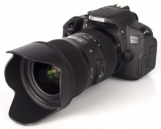 Canon 700D + obiectiv Sigma ART 18-35mm + filtru Hama + Blitz Canon 430 EX II foto