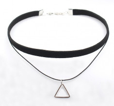 Choker Fenna Negru foto