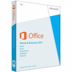 Microsoft Office Home and Business 2013 - in limba Romana sau Engleza foto
