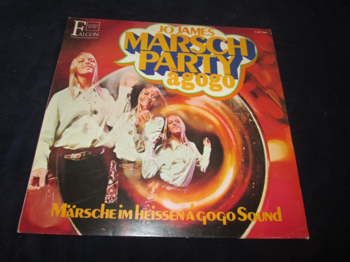 Jo James Big Band &amp; Chor - Marsch Party A Gogo _ vinyl,LP _ Falcon (Germania)