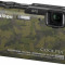 Aparat Foto Digital Nikon Coolpix AW110 (Camouflage), Full HD, Rezistent la Apa, Soc si Inghet, GPS Incorporat, Wireless