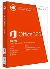 Microsoft Office 365 Home - PC si Mac - 5 dispozitive - in limba Romana sau Engleza foto