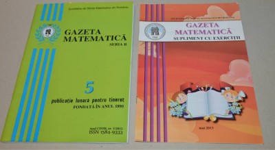 Gazeta matematica - nr. 5 / 2013 foto