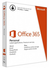 Microsoft Office 365 Personal - PC sau Mac - in limba Romana sau Engleza foto