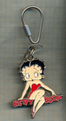 K 278 BRELOC PENTRU COLECTIONARI -BETTY BOOP-CELEBRU PERSONAJ DE DESENE ANIMATE foto