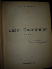 LACUL DOAMNELOR - VICKI BAUM foto