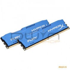 KINGSTON DDR3 16GB 1866MHz CL10 DIMM (Kit of 2) HyperX FURY Blue Series foto