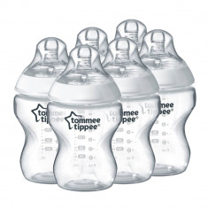 NOU! Set 6 biberoane 260 ml cu tetina anticolici 0+ Tommee Tippee foto